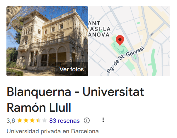 Blanquerna - Universitat Ramón Llull