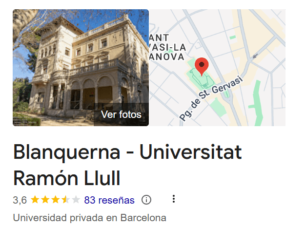 Blanquerna Universitat Ramón Llull