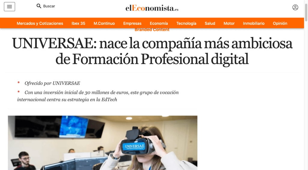 Universae centro de formación profesional 
