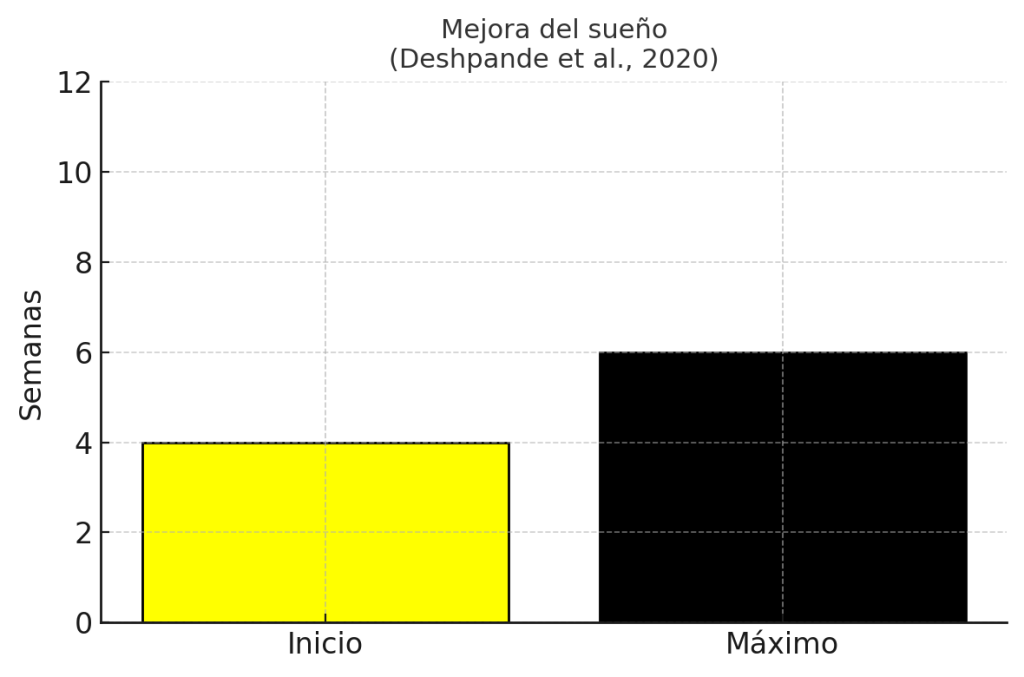 ¿Cuándo empiezan a notarse los efectos de la Ashwagandha? 5 Mejoras en la calidad del sueño