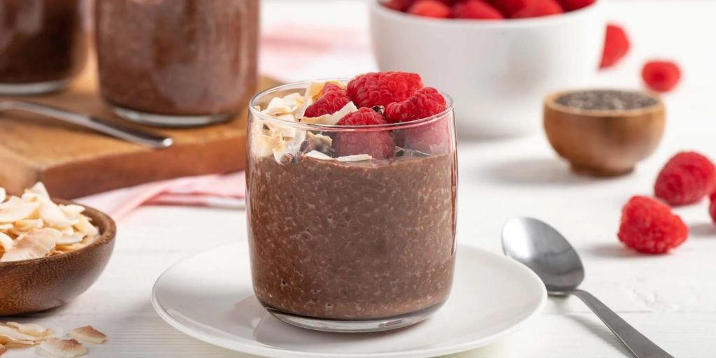 Pudín de chía y cacao