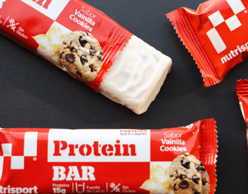Dietista da su opinión sobre las barritas proteicas de Nutrisport 5 Ingredientes principales baritas proteicas