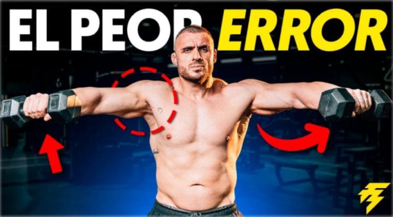 Errores al entrenar hombros