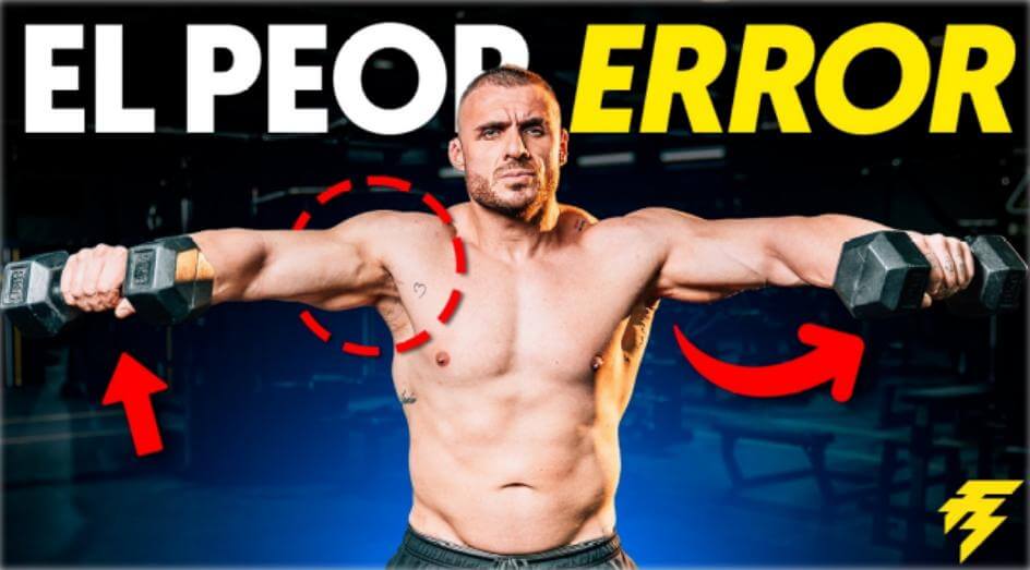 Errores al entrenar hombros