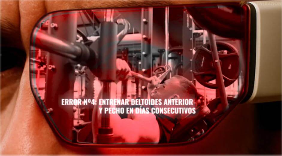 Entrenar deltoides anterior