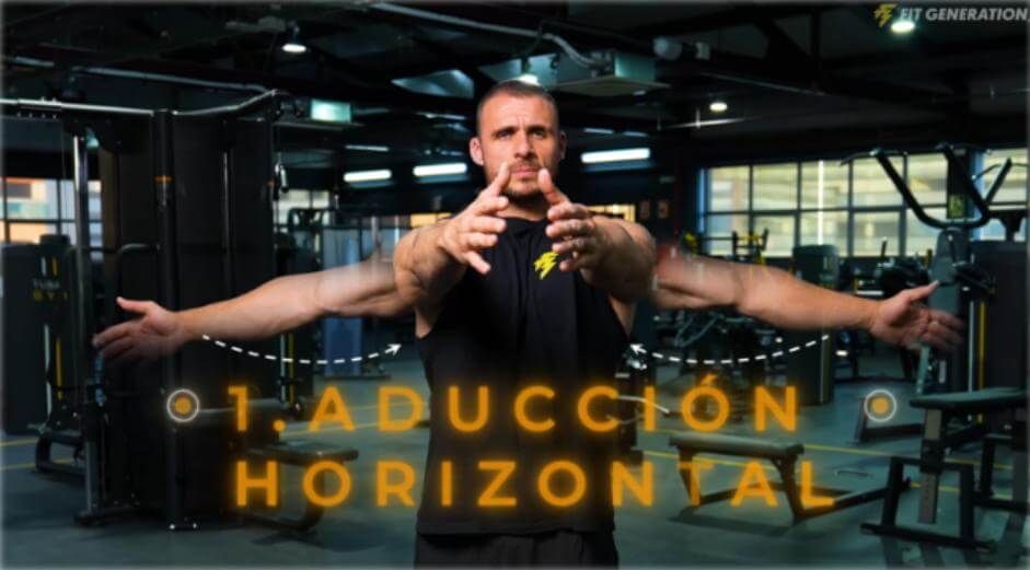 Aducción horizontal pectoral