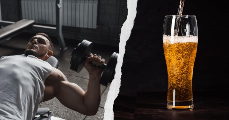 Cerveza y gimnasio ganar masa muscular
