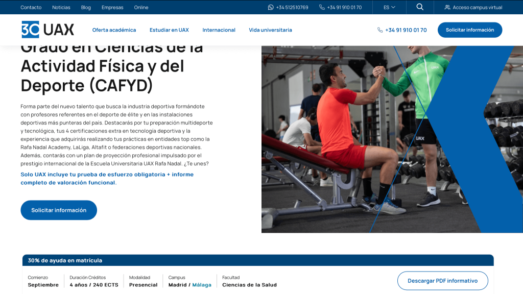 Modalidad de estudio AUX