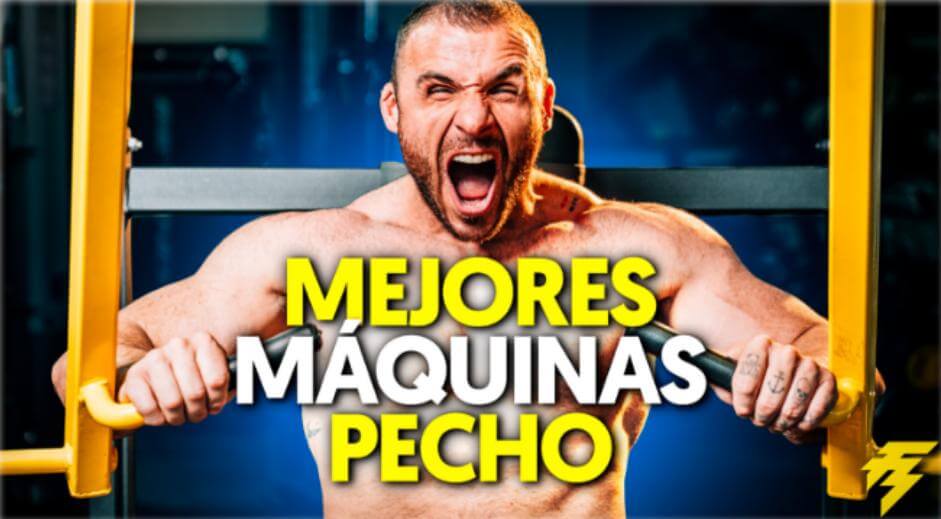 Máquinas del gym desarrollar pectorales