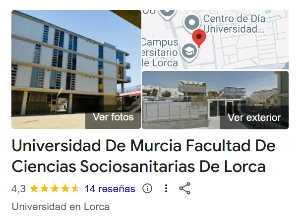 Universidad de Murcia España