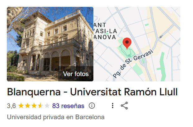 Universitat Ramón Llull España