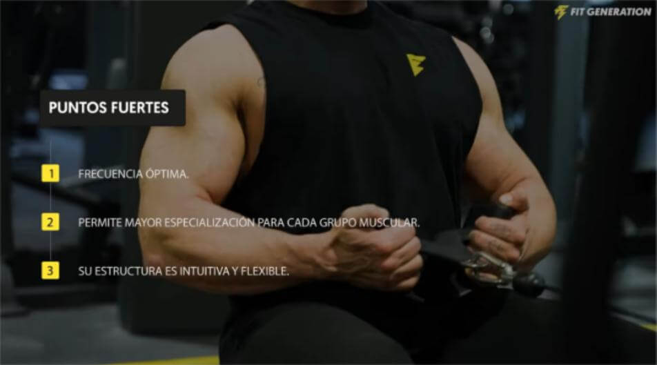 Ranking rutinas para ganar músculo (de peor a mejor) 31 Puntos fuertes de rutina torso pierna