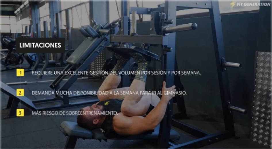 Ranking rutinas para ganar músculo (de peor a mejor) 39 Limitaciones de rutina torso