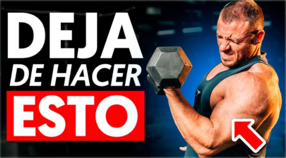 Mejorar entrenamiento de bíceps