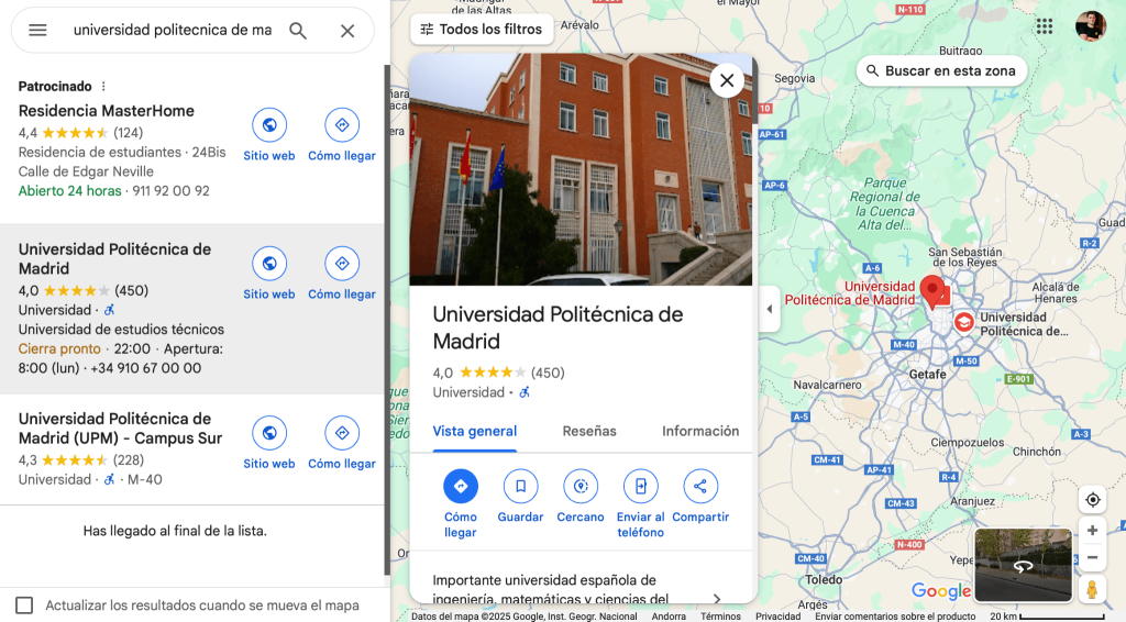 Universidad politécnica de Madrid