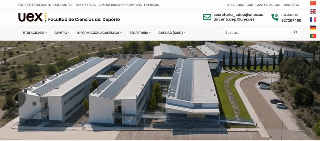 Universidad de Extremadura España