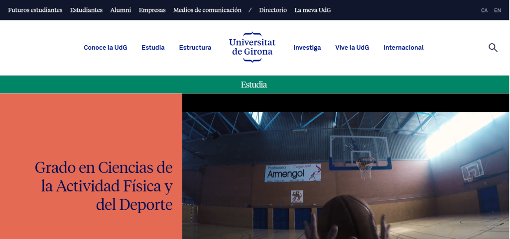 Universidad de Girona España