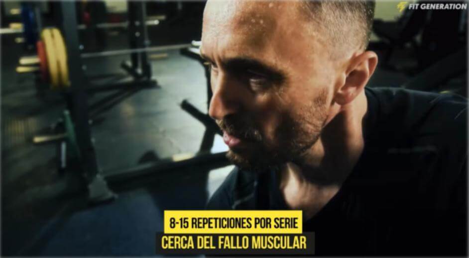 Repeticiones cerca del fallo muscular