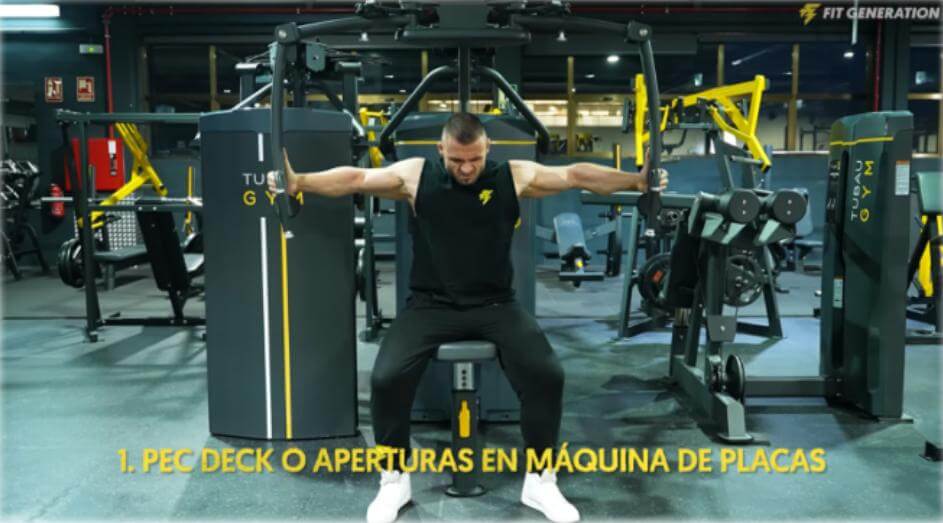 La mejor Rutina de Torso para ganar músculo en el tren superior 27 Aperturas o cruces planos
