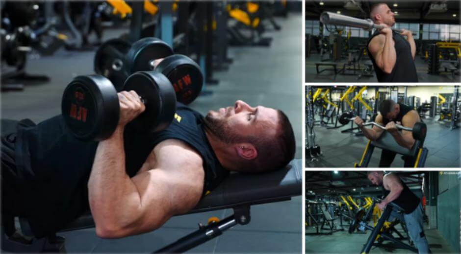 La mejor Rutina de Torso para ganar músculo en el tren superior 9 Progresión simple en el ejercicio