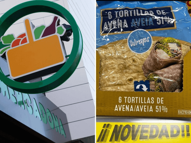Tortitas de avena de Mercadona