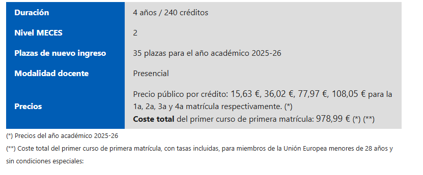 Formación en Ciencias del Deporte