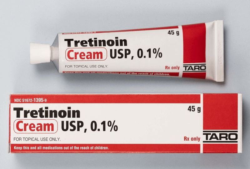 Uso de tretinoína para estrías