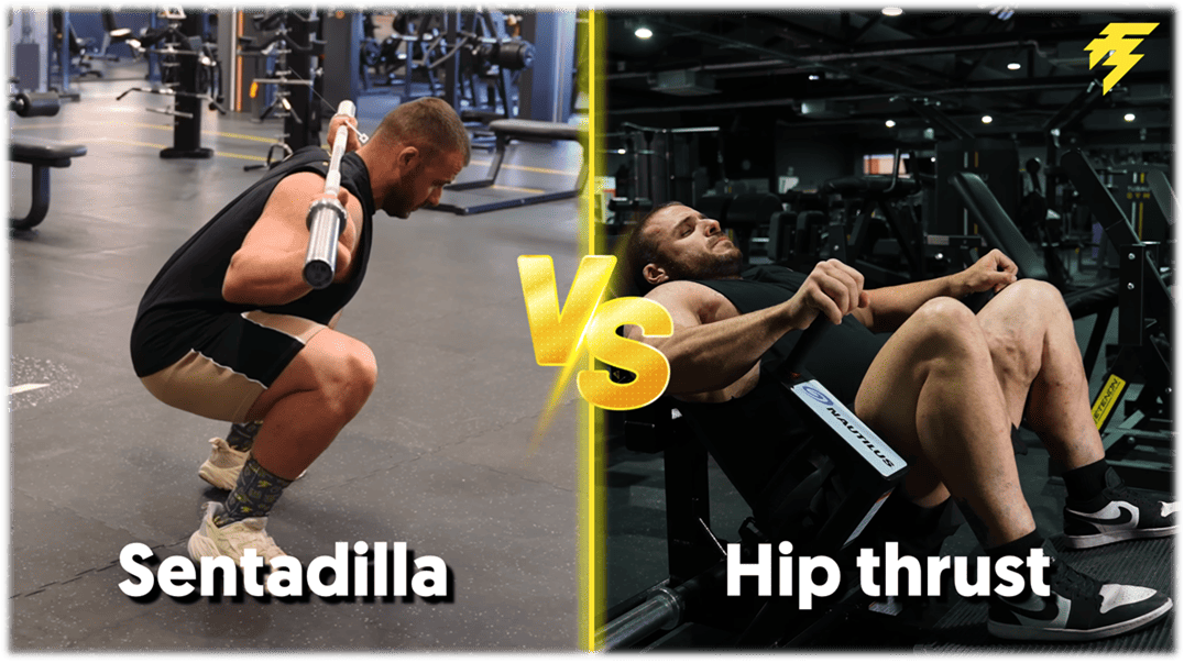 Sentadilla vs. hip thrust
