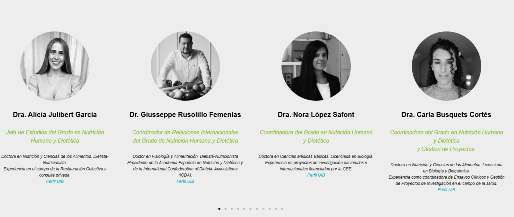 Profesores Universidad de las Islas Baleares