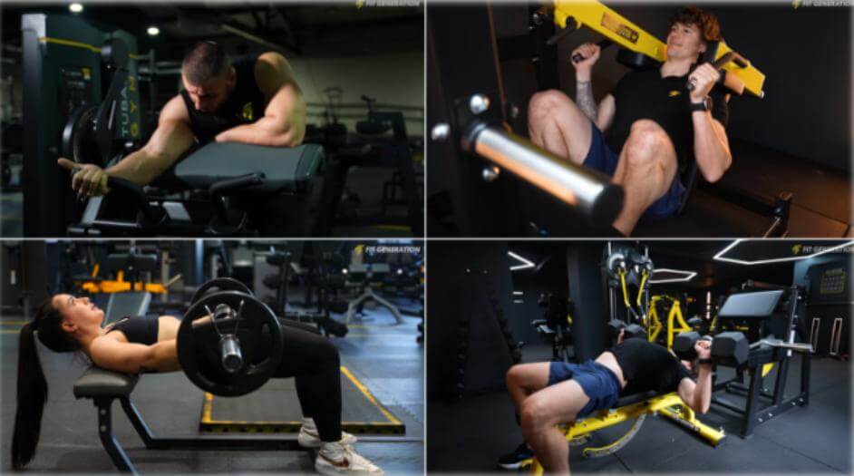 Ejercicios para cada musculo