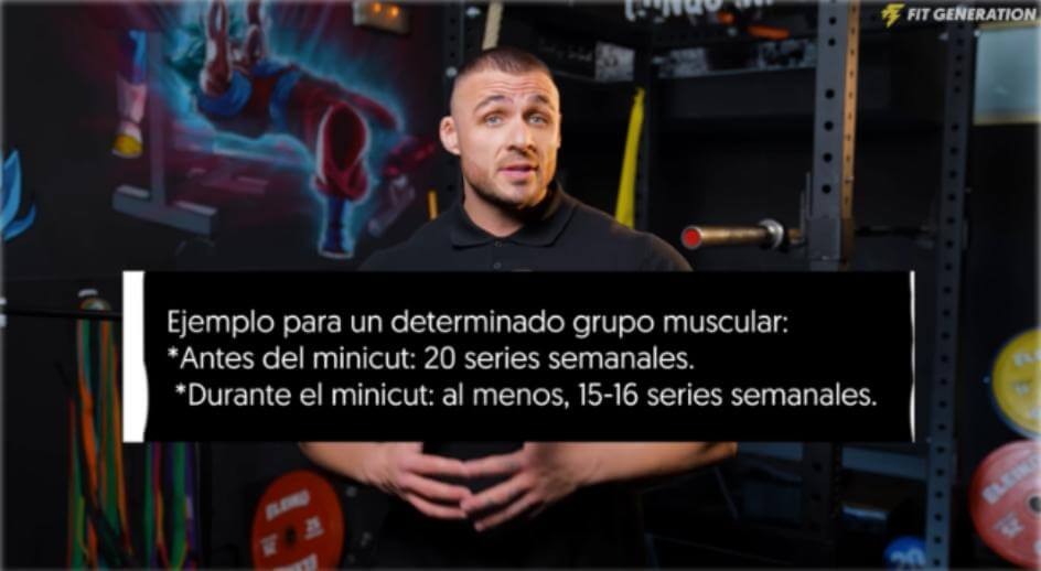 Como conseguir un cambio físico drástico en tu cuerpo 9 Entrenamiento para un minicut