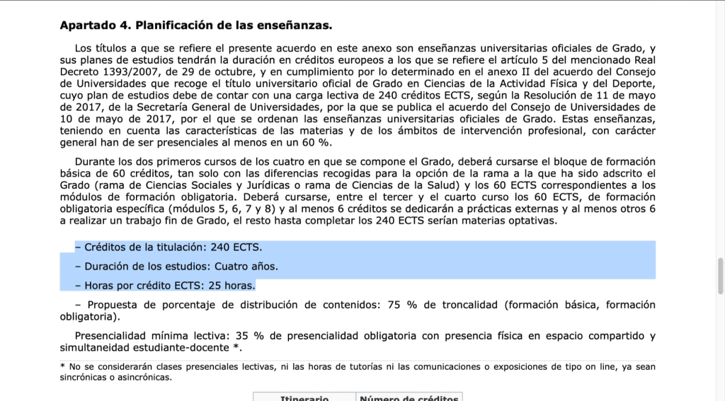 ¿Cuáles son las competencias de un graduado en CAFYD? 3 Planificación de enseñanzas