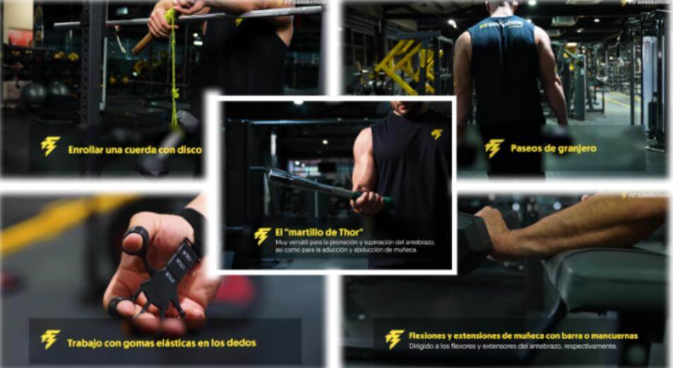 ¿Qué músculos entrenar para verse más grande? 11 Ejercicios para entrenar el antebrazo