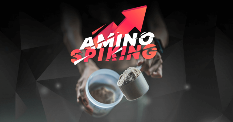 Amino spiking batidos de proteínas
