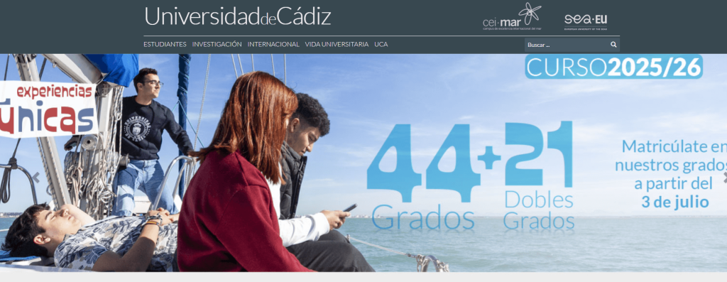 Grados Universidad de Cádiz