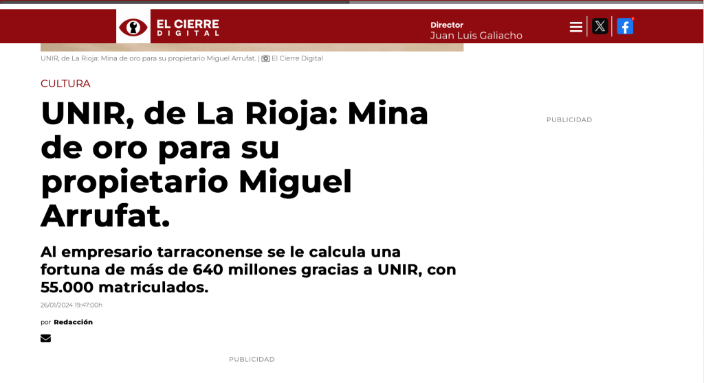 Opinión CAFYD de UNIR 7 UNIR cierre digital