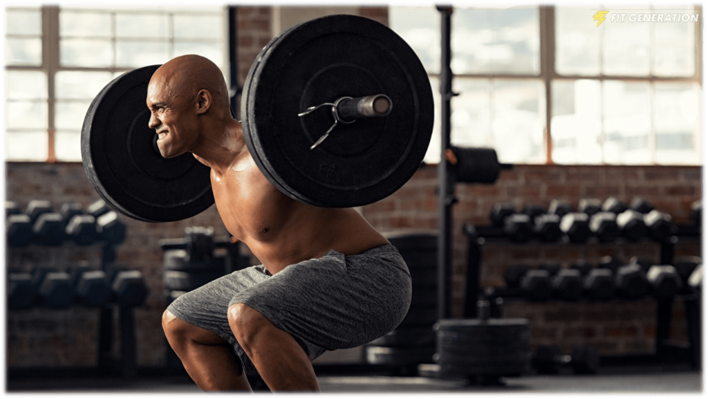 Entrenamiento de fuerza con pesas