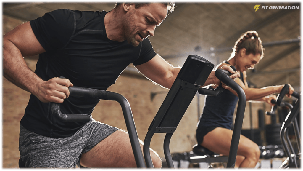 Máquina de cardio en gym