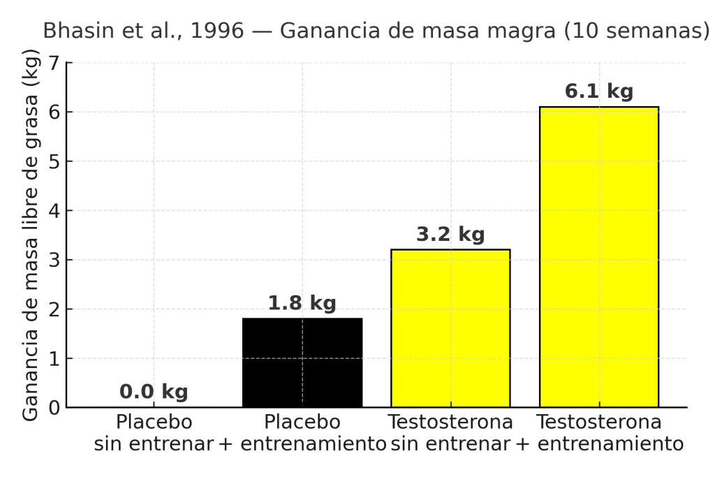 Estudio ganancia de masa magra