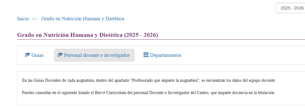Profesores universidad de La Laguna