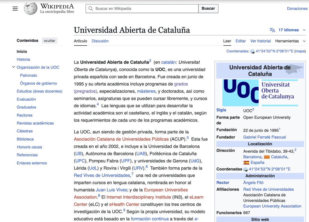 Universidad Abierta de Cataluña