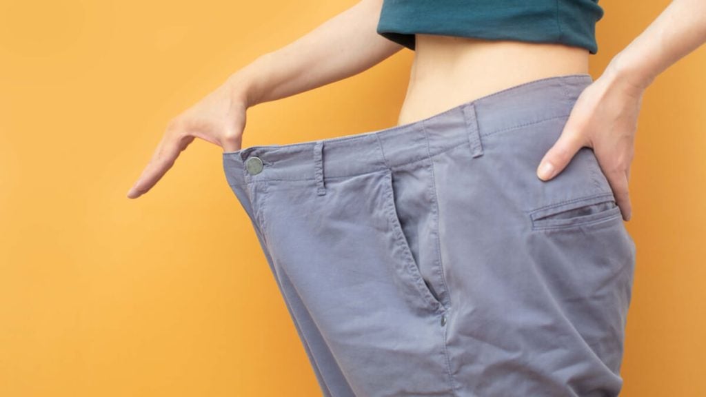 Pérdida de peso dieta y ejercicio