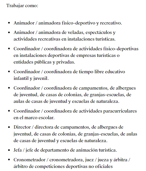 Estudiar y trabajar como TSEAS