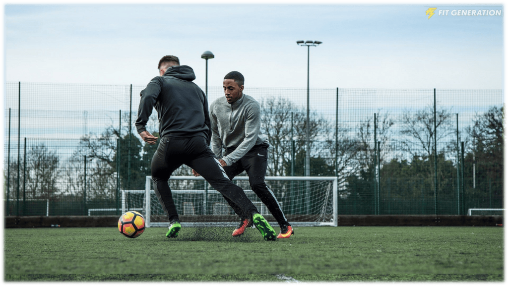 Cambios de dirección en fútbol