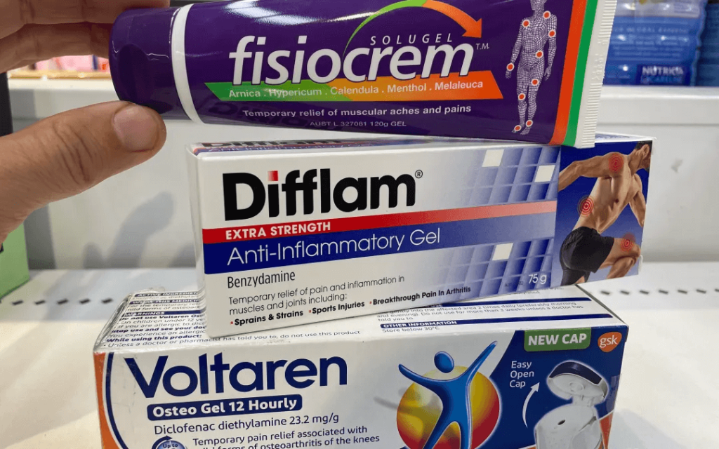 Cremas para dolores musculares