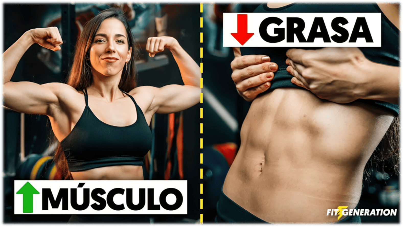 Perder grasa ganar musculo