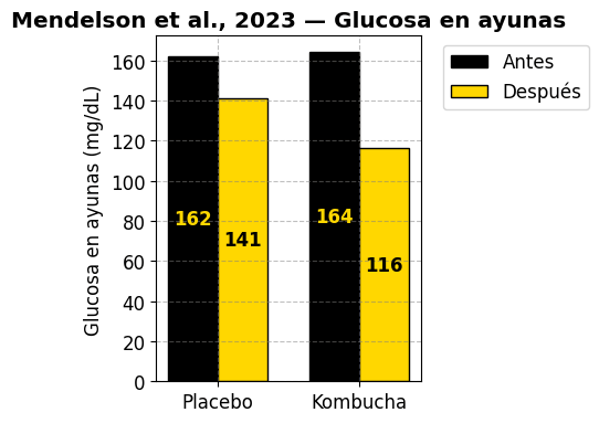 Kombucha en personas con diabetes
