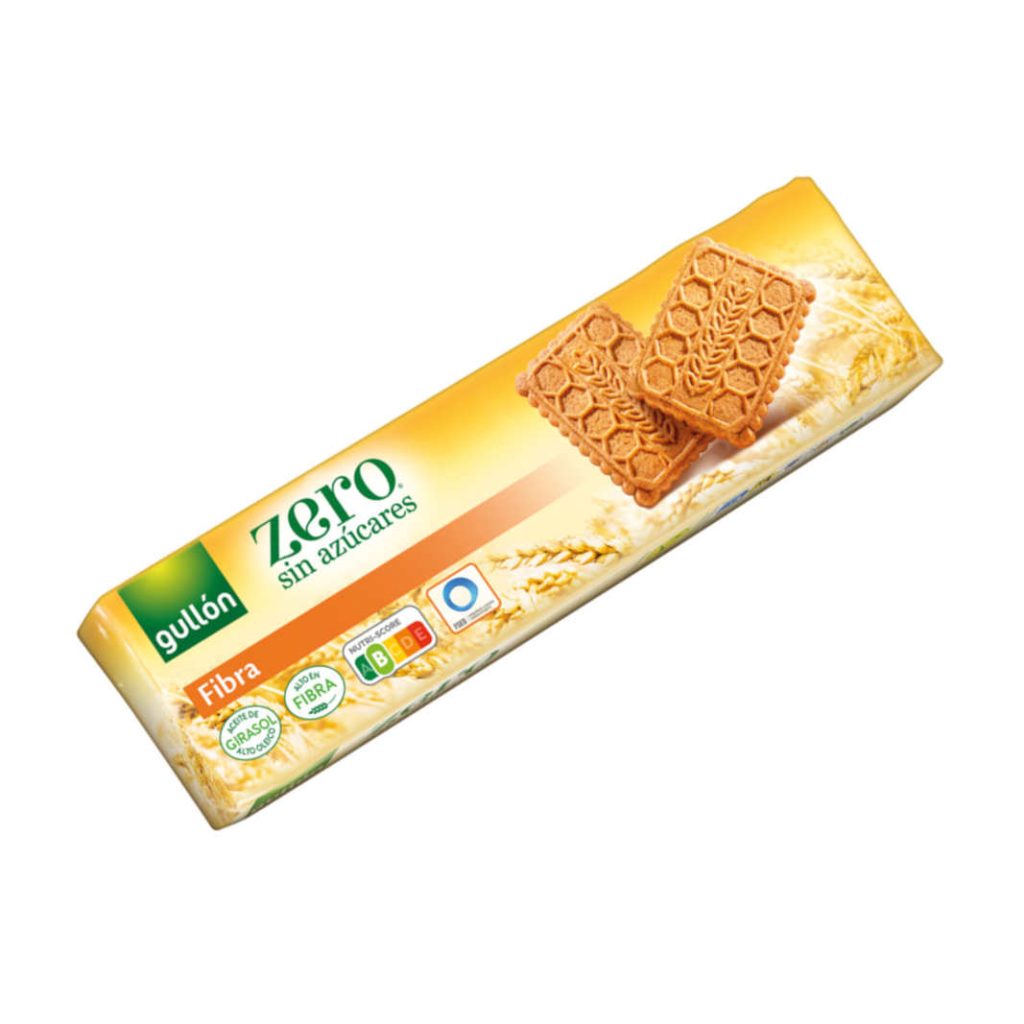 Mejores galletas saludables: de menos a más recomendadas 3 Galleta Gullon ZERO Fibra 170g