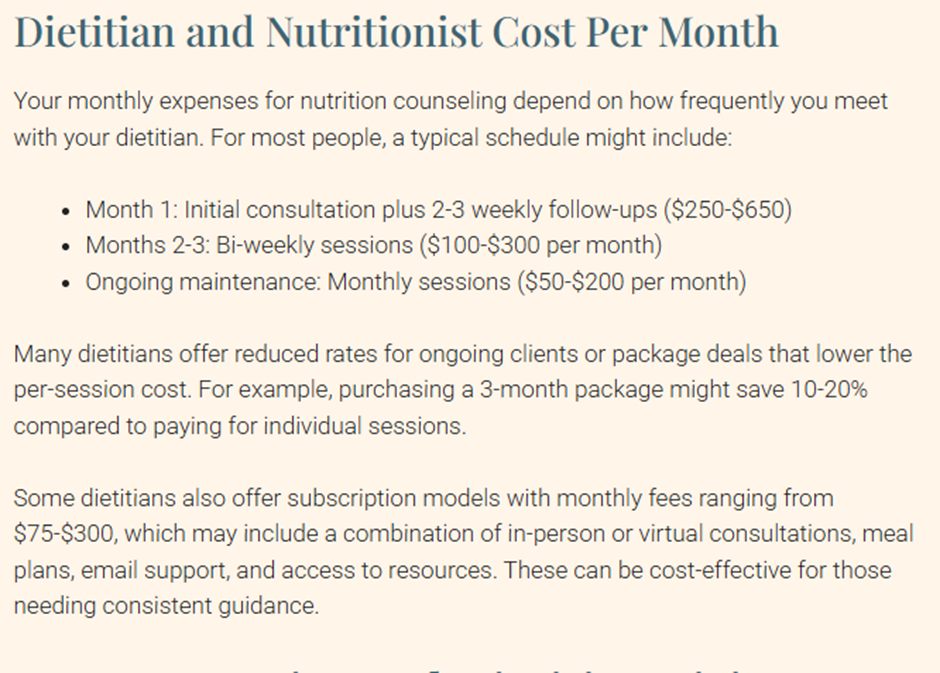 ¿Cuánto cobra un nutricionista en Estados Unidos? 11 image 387
